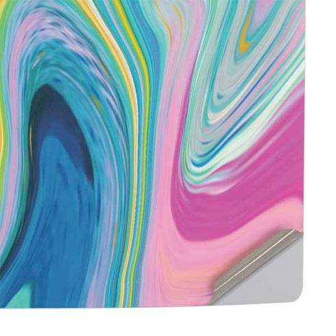 Rainbow Marble by Etta Vee PS5 Pro Console Skin